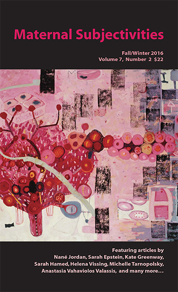 Journal of the Motherhood Initiative Vol 7, No 2 (2016) featuring artwork by Ruchika Wason Singh titled "Candy Dreams-I"