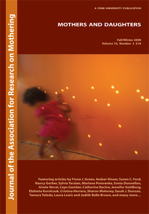 					View Journal of the Association for Research on Mothering Vol 10, No 2 (2008)
				